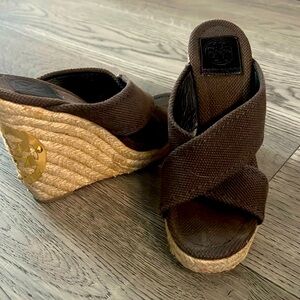 Tory Burch Espadrille Wedge Heels